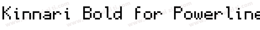 Kinnari Bold for Powerline字体转换